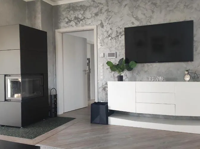 Dom wakacyjny Luna Am Schoenen Harkebruegger Mit Kamin Und Sauna Barssel (Cloppenburg)